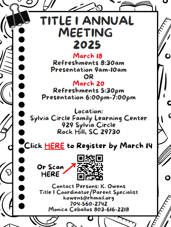 title 1 annual meeting 